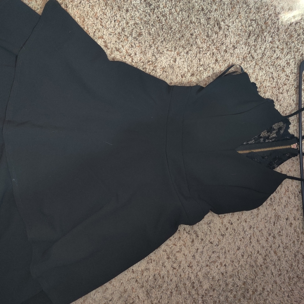Black homecoming/party dress